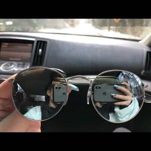 SOLD Ray Ban Sunglasses Round Metal Unisex